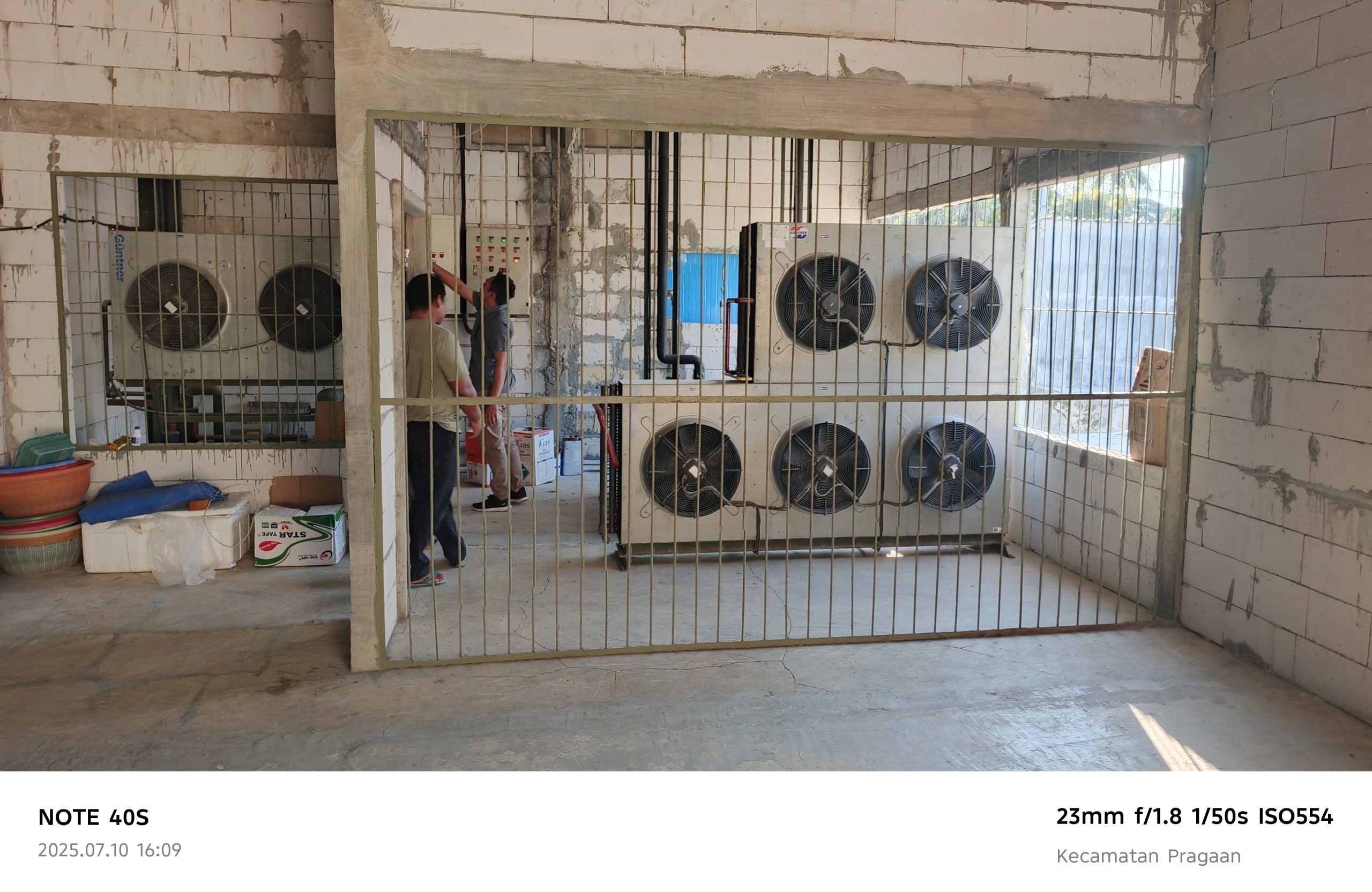 Pembuatan Cold Storage