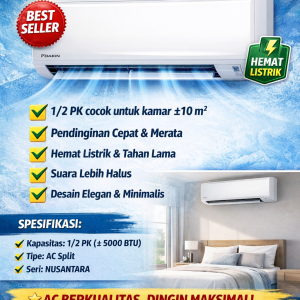 DAIKIN 1/2 PK NUSANTARA
